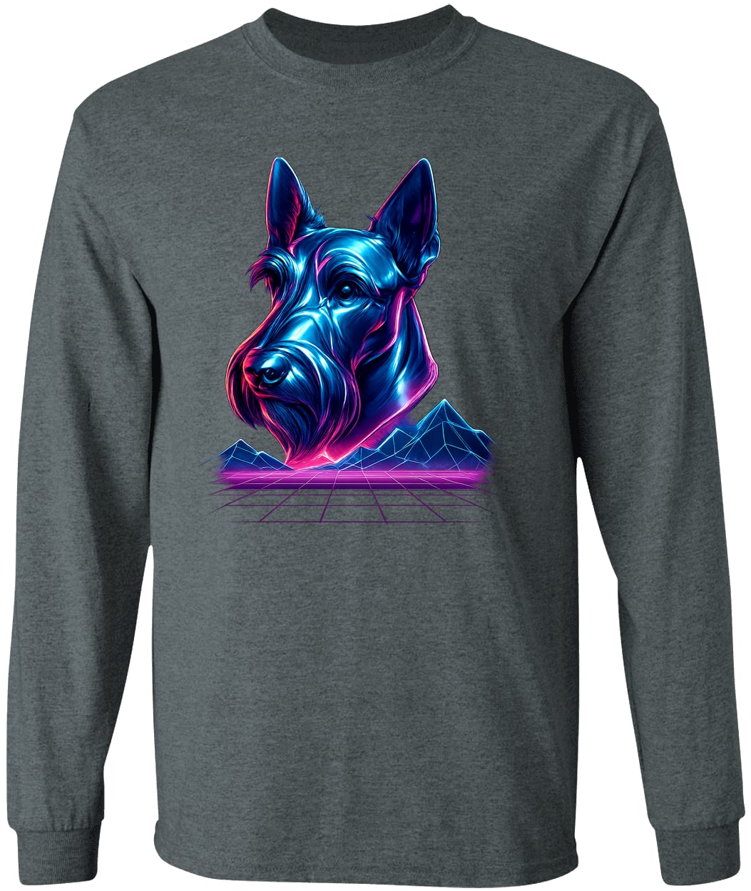 G540 LS T-Shirt 5.3 oz. - Dark Heather