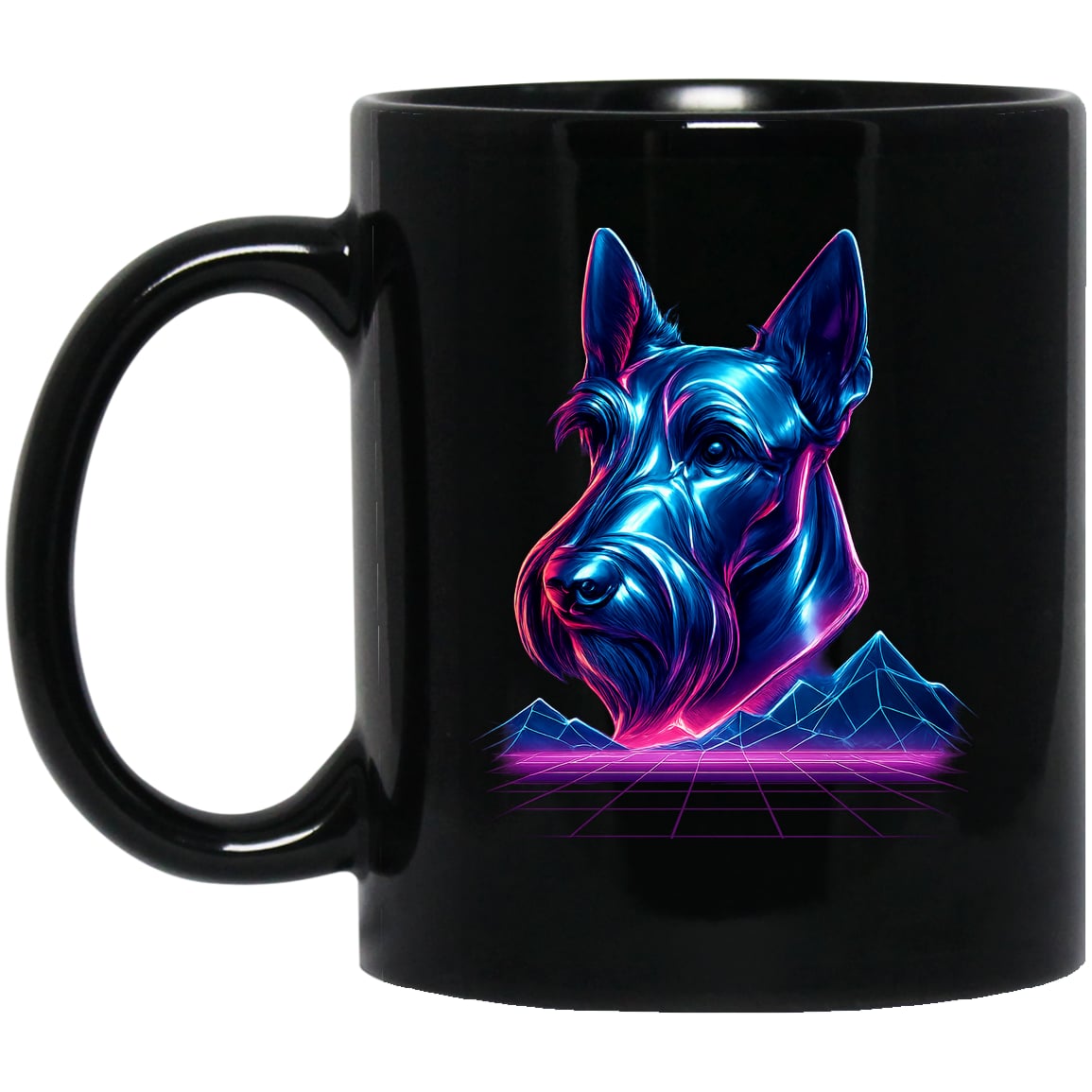 BM11OZ 11oz Black Mug Design Preview