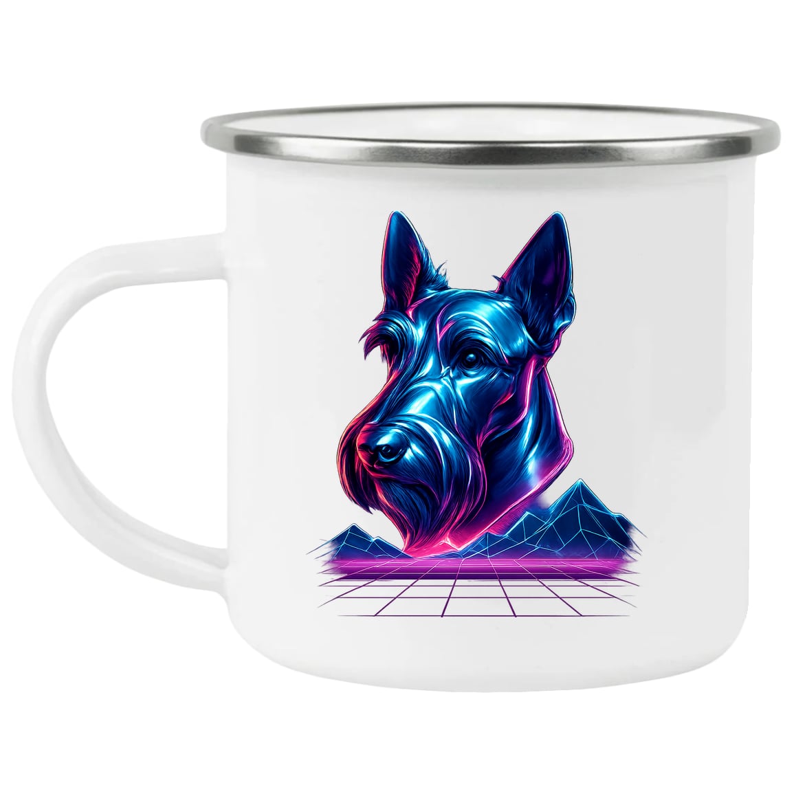 21271 Enamel Camping Mug Design Preview