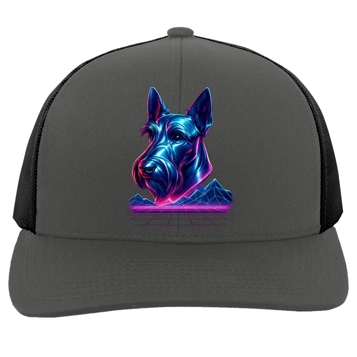 104C Trucker Snap Back - Graphite/Black
