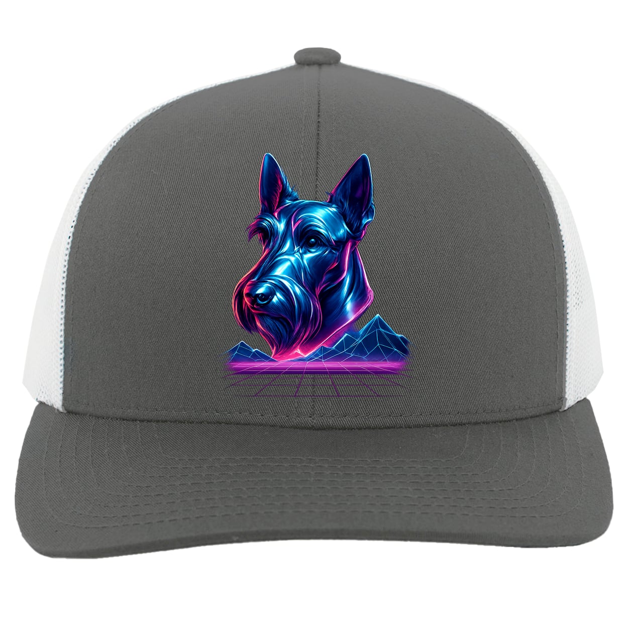 104C Trucker Snap Back - Graphite/White