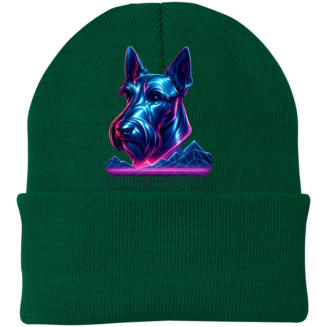 CP90 Port & Company Knit Beanie - Athletic Green