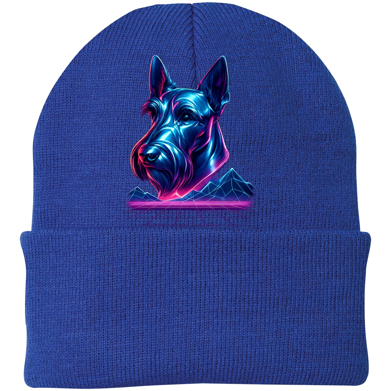 CP90 Port & Company Knit Beanie - Athletic Royal