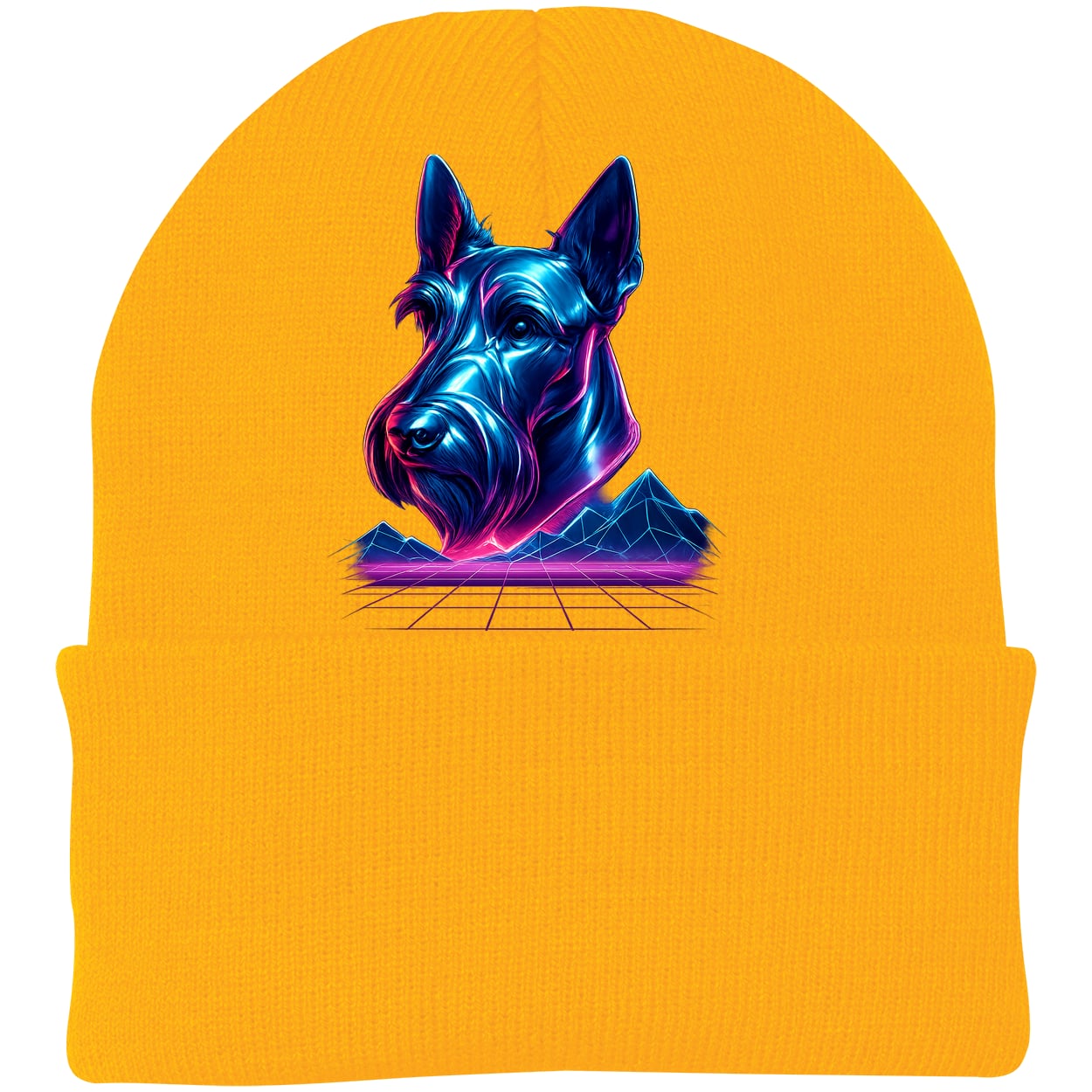 CP90 Port & Company Knit Beanie - Athletic Gold