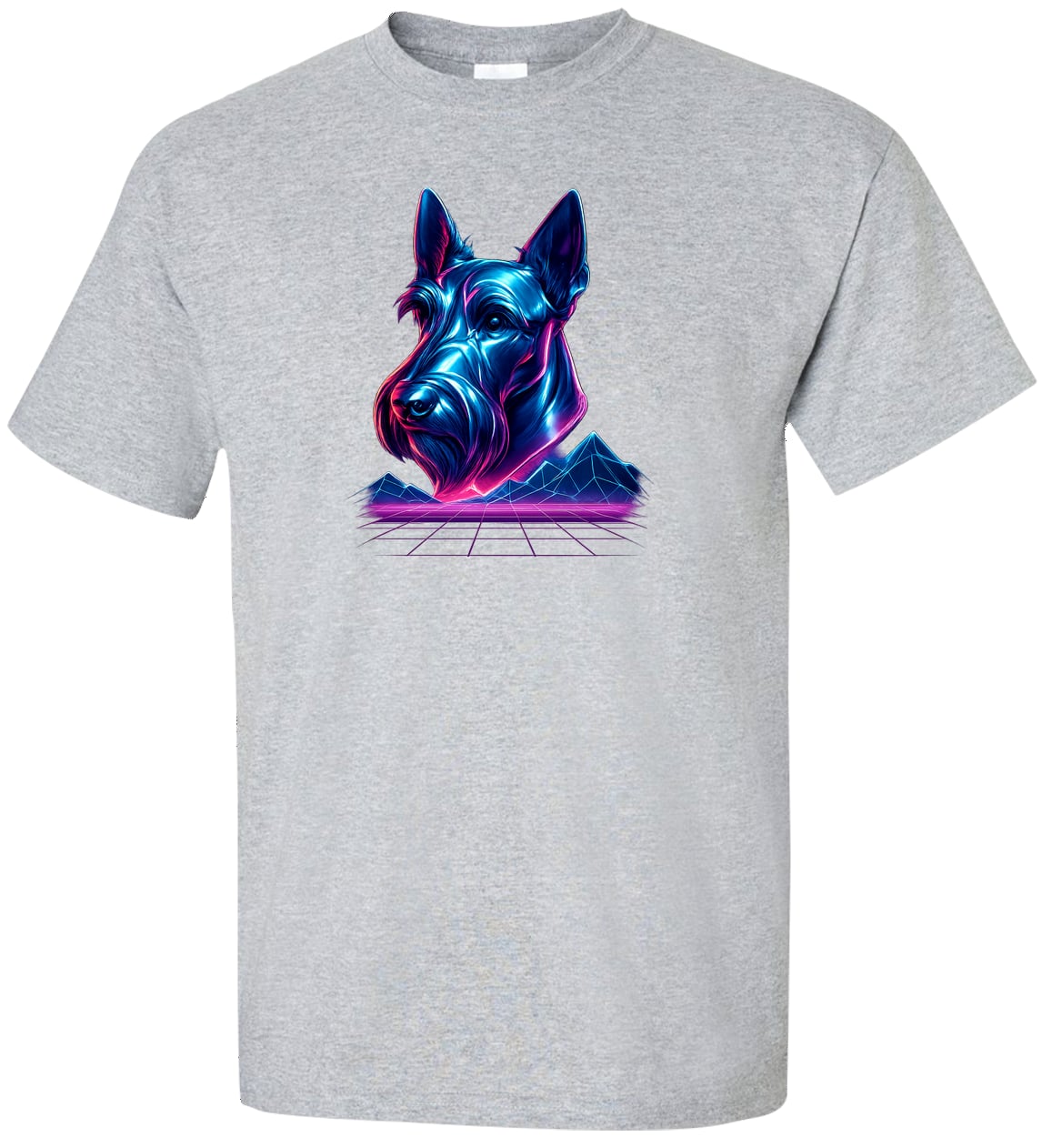 G200T Gildan Mens Tall Ultra Cotton Tee - Sport Grey