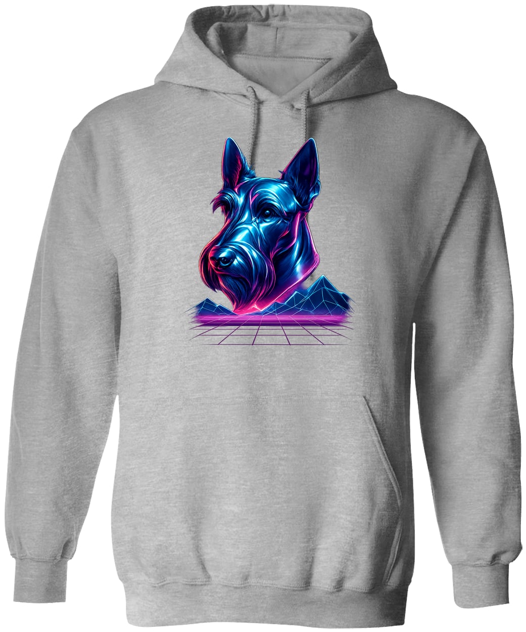 G185 Gildan Pullover Hoodie - Sport Grey