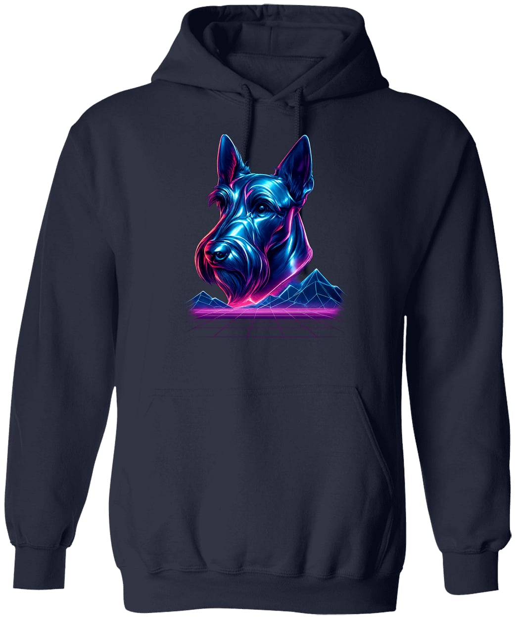 G185 Gildan Pullover Hoodie - Navy
