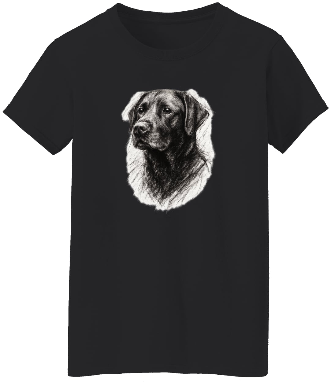 G500L Ladies' 5.3 oz. T-Shirt - Black