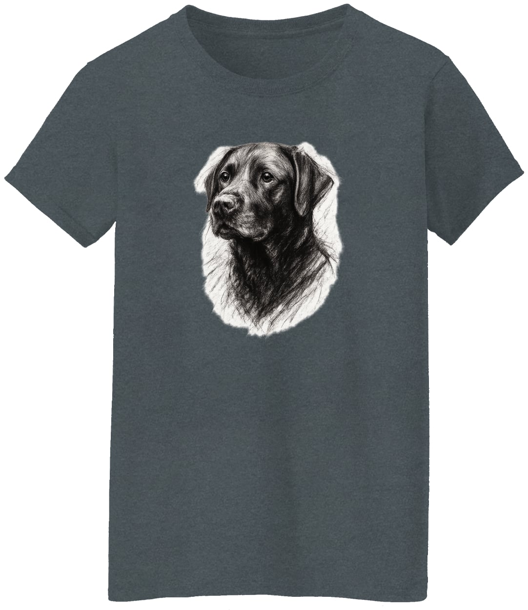 G500L Ladies' 5.3 oz. T-Shirt - Dark Heather