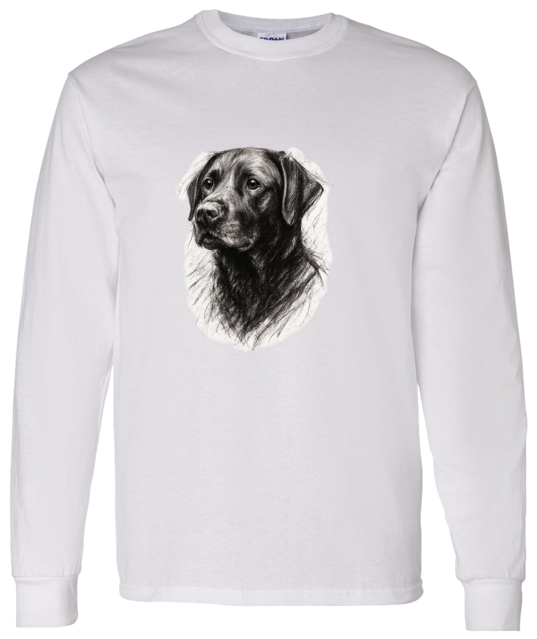 G540 LS T-Shirt 5.3 oz. - White