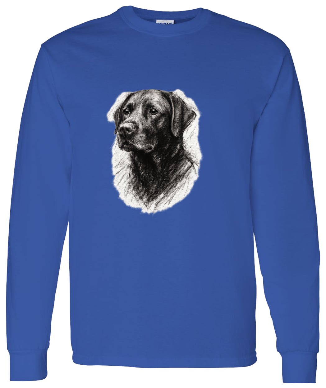 G540 LS T-Shirt 5.3 oz. - Royal