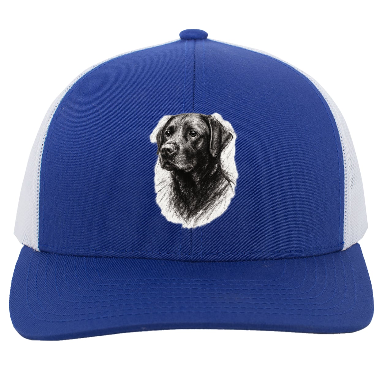 104C Trucker Snap Back - Royal/White