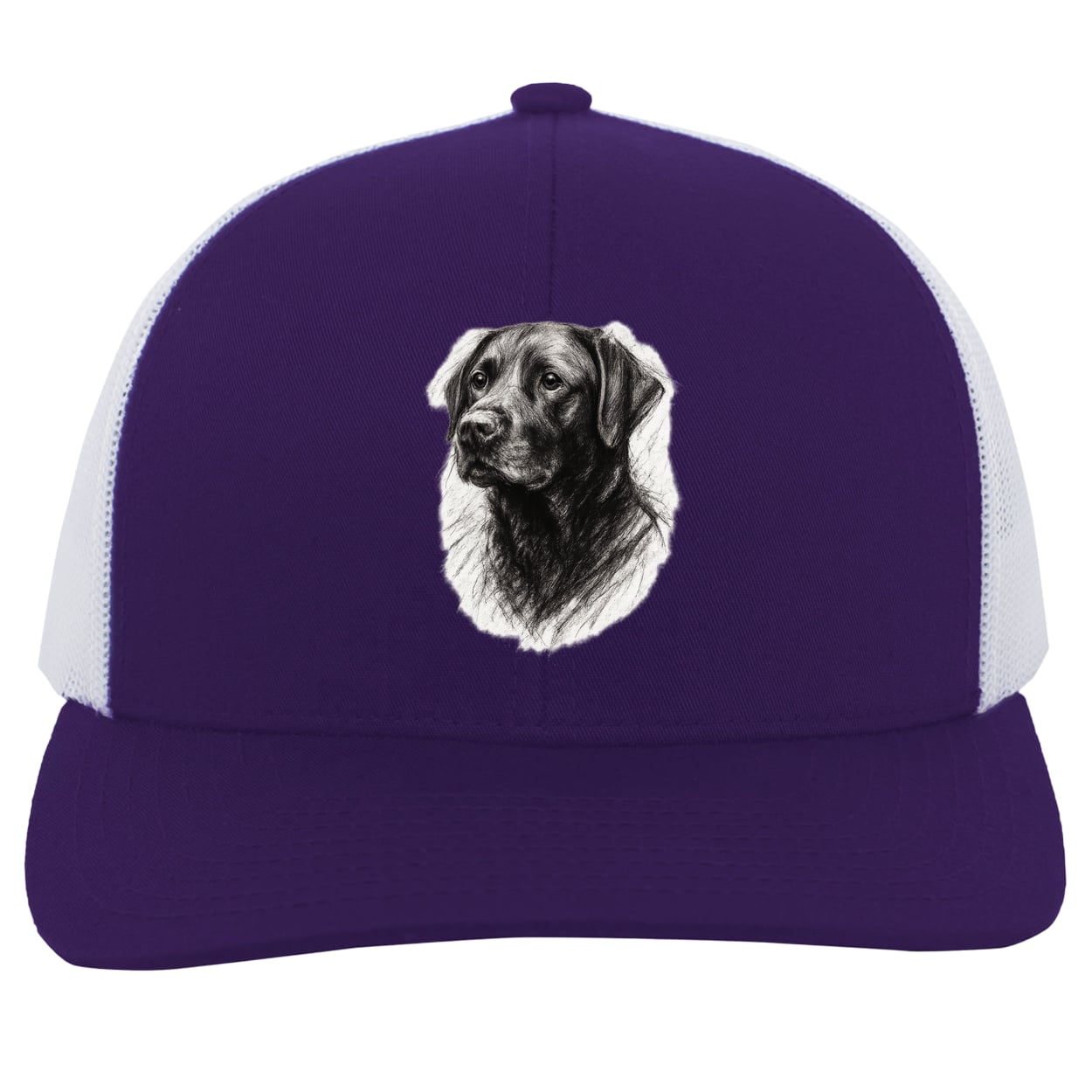 104C Trucker Snap Back - Purple/White