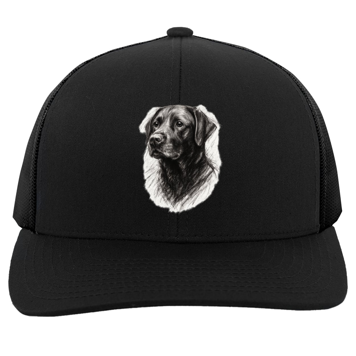 104C Trucker Snap Back - Black