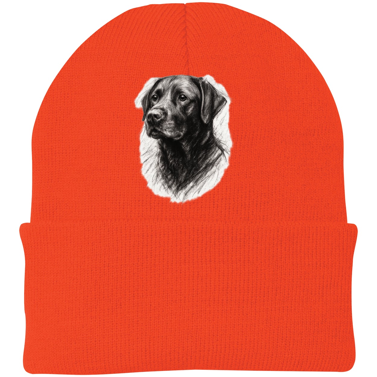 CP90 Port & Company Knit Beanie - Athletic Orange