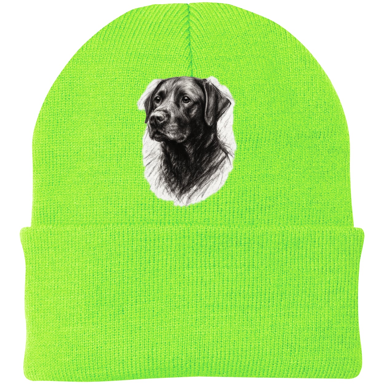 CP90 Port & Company Knit Beanie - Neon Green