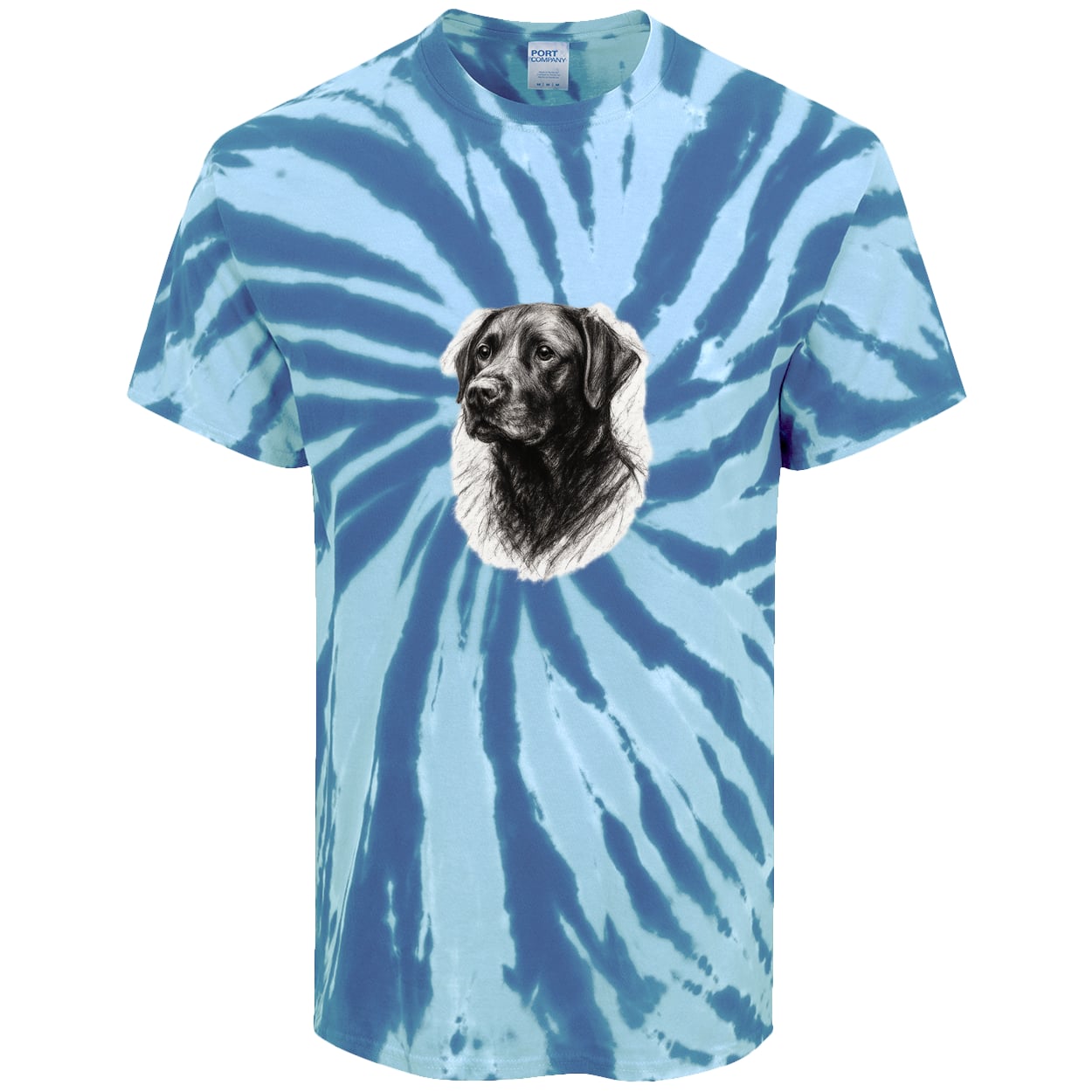 PC147 Port & Company Tie-Dye Tee - Royal