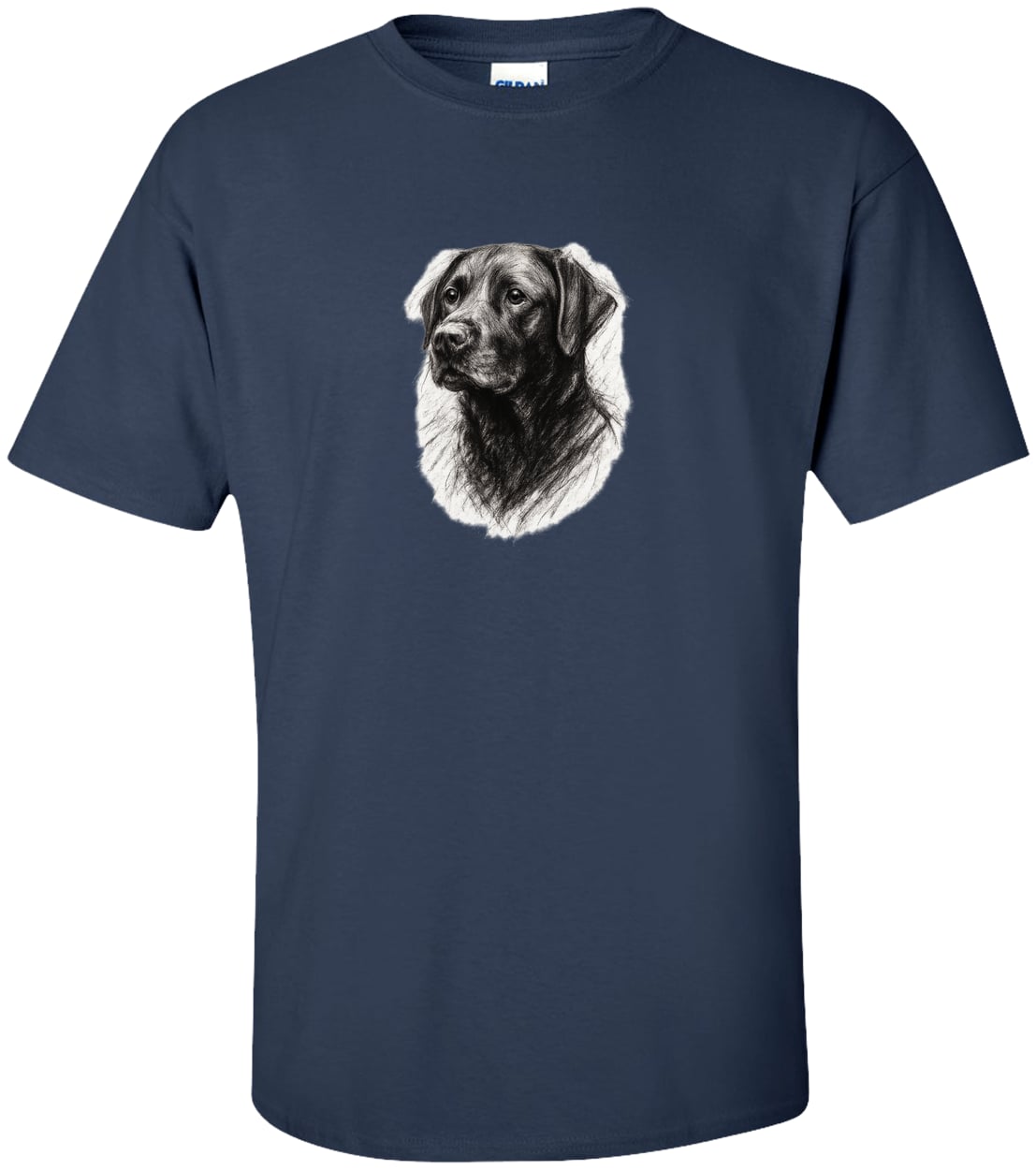 G200T Gildan Mens Tall Ultra Cotton Tee - Navy