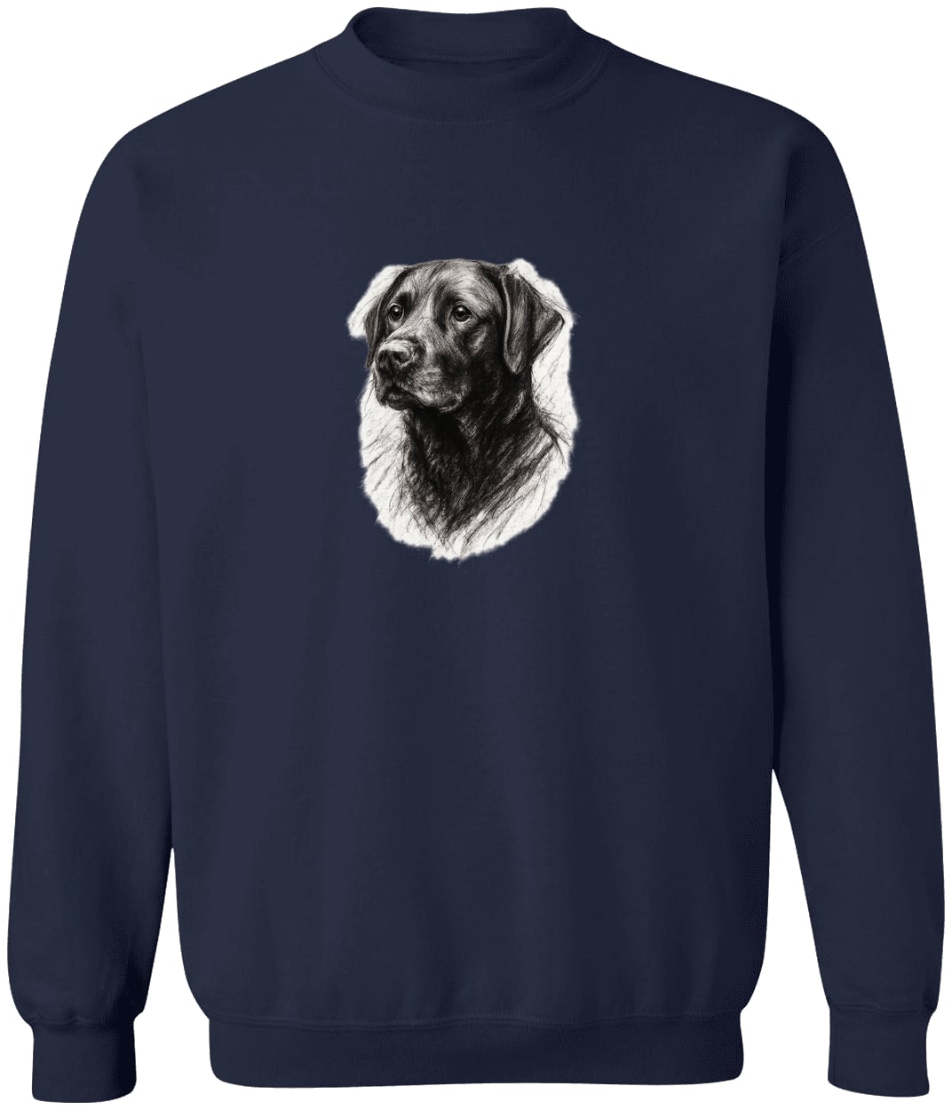 G180 Gildan Crewneck Pullover Sweatshirt - Navy