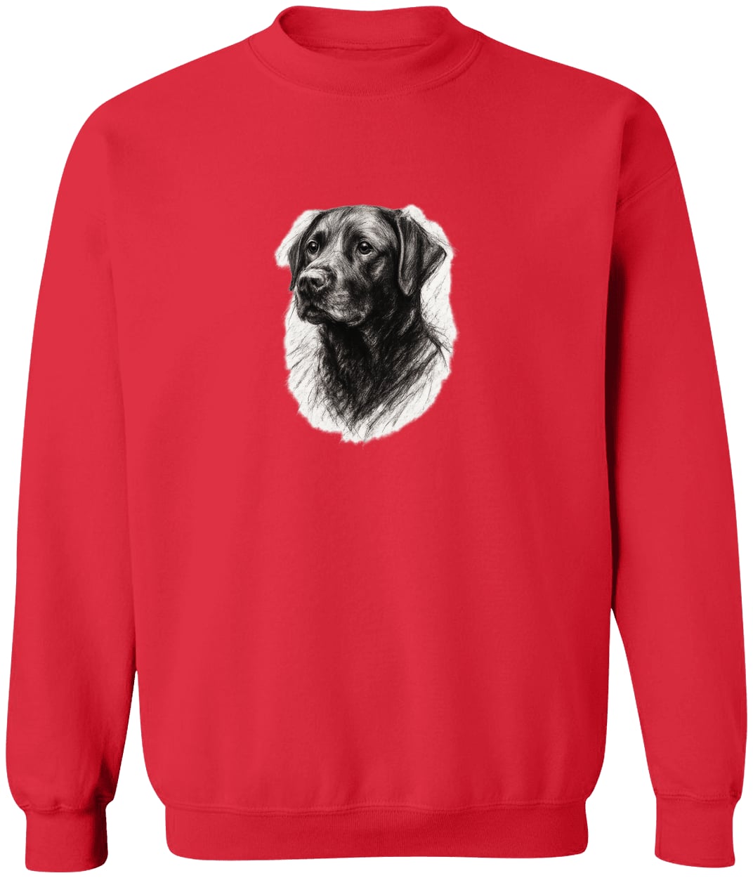 G180 Gildan Crewneck Pullover Sweatshirt - Red