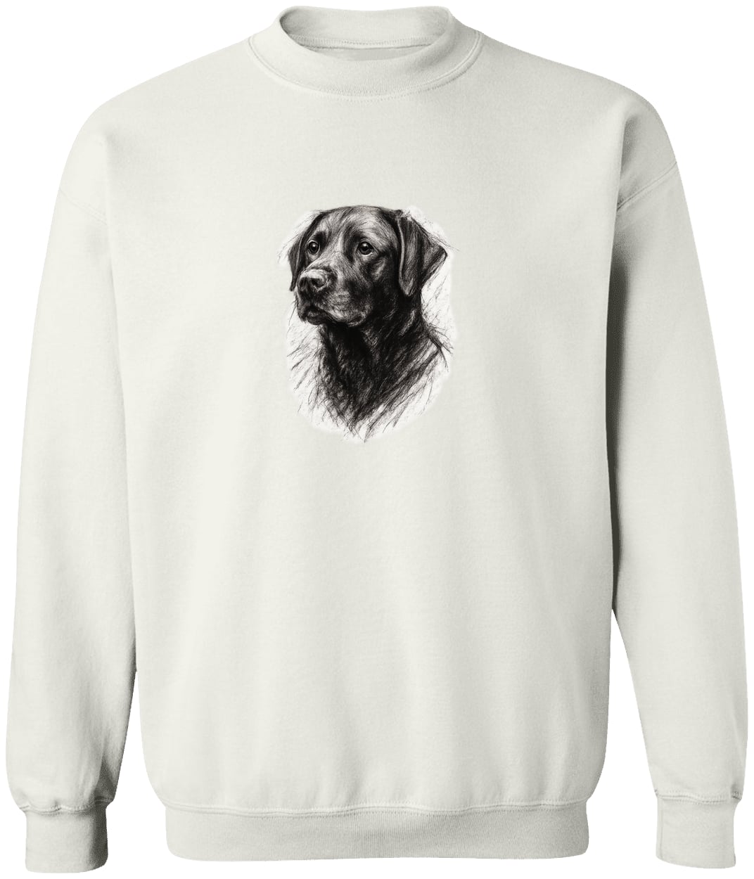 G180 Gildan Crewneck Pullover Sweatshirt - White