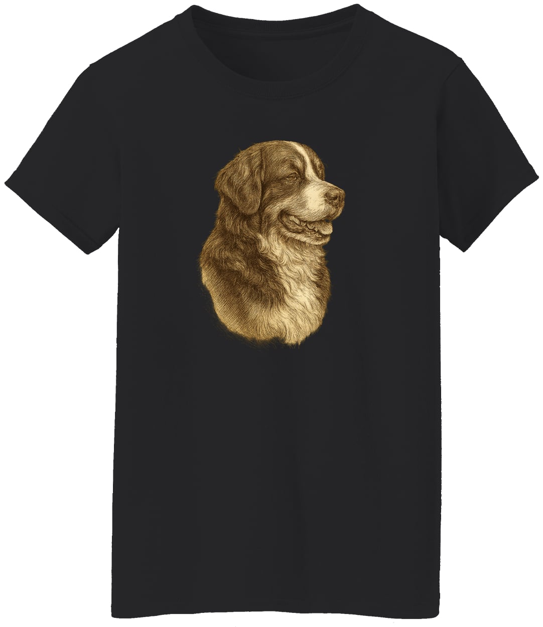 G500L Ladies' 5.3 oz. T-Shirt - Black