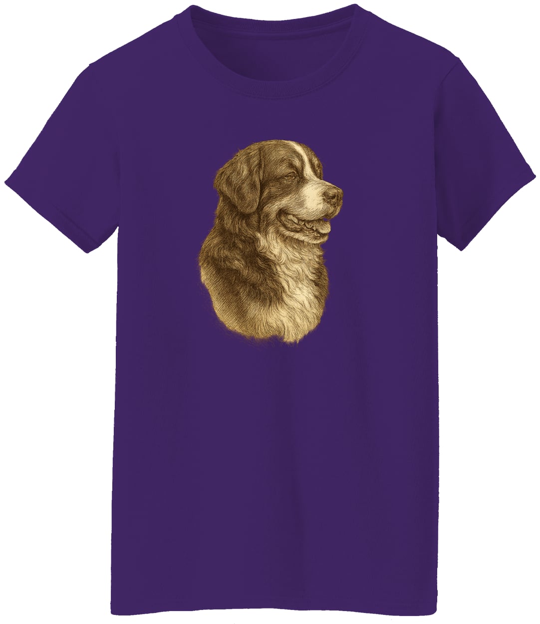 G500L Ladies' 5.3 oz. T-Shirt - Purple
