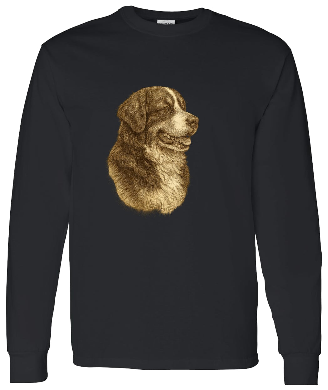 G540 LS T-Shirt 5.3 oz. - Black