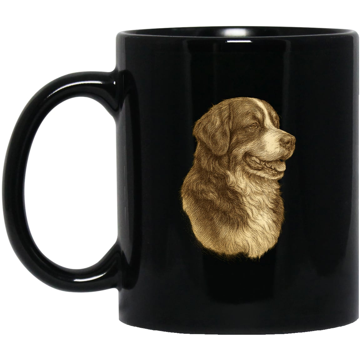 BM11OZ 11oz Black Mug Design Preview