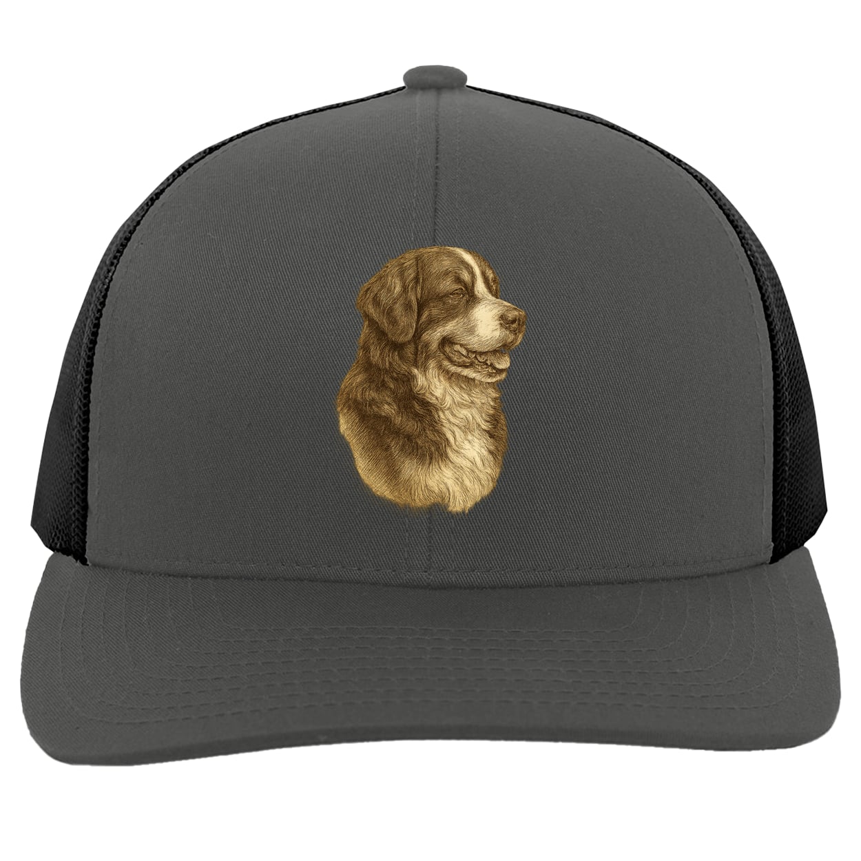 104C Trucker Snap Back - Graphite/Black