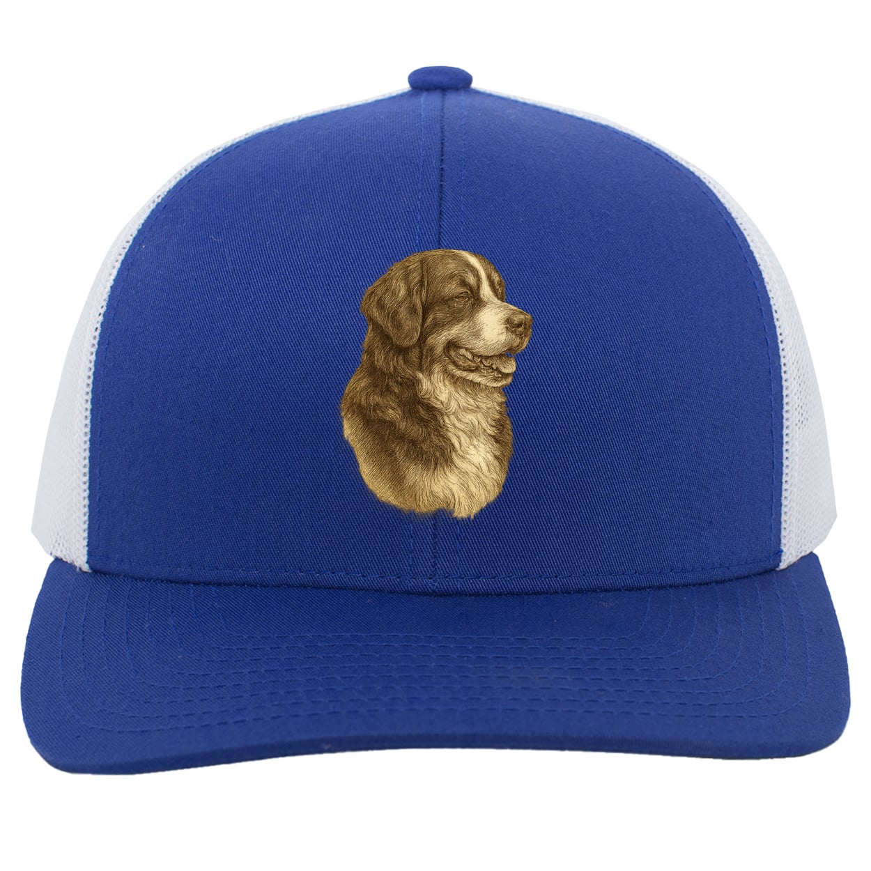 104C Trucker Snap Back - Royal/White