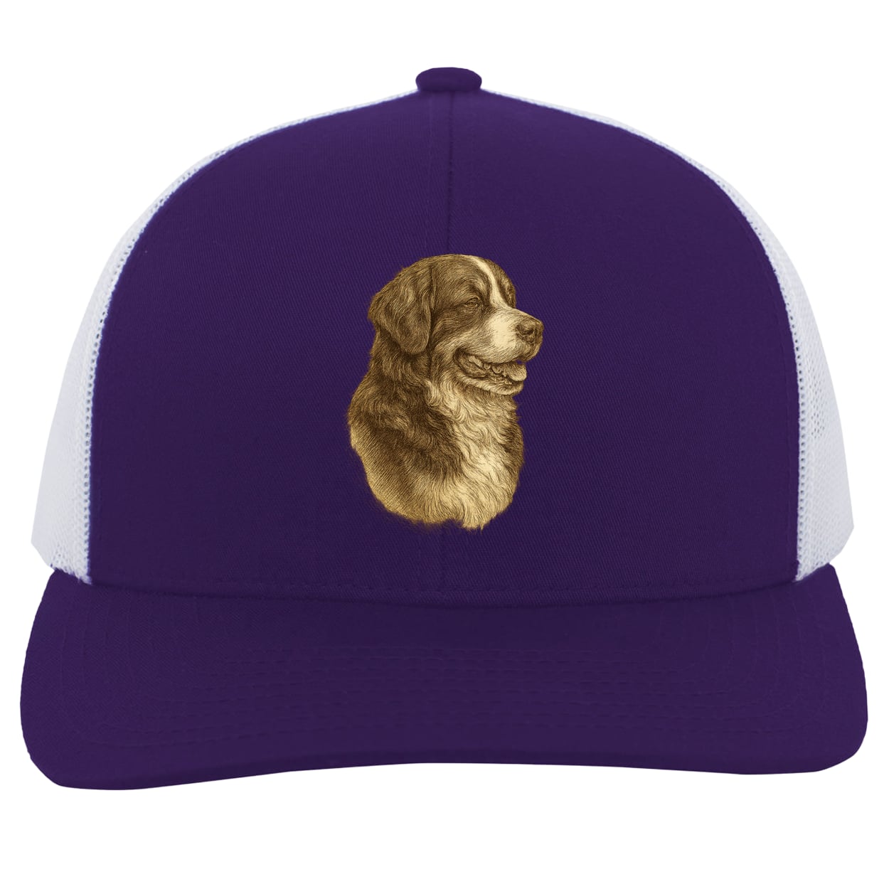 104C Trucker Snap Back - Purple/White