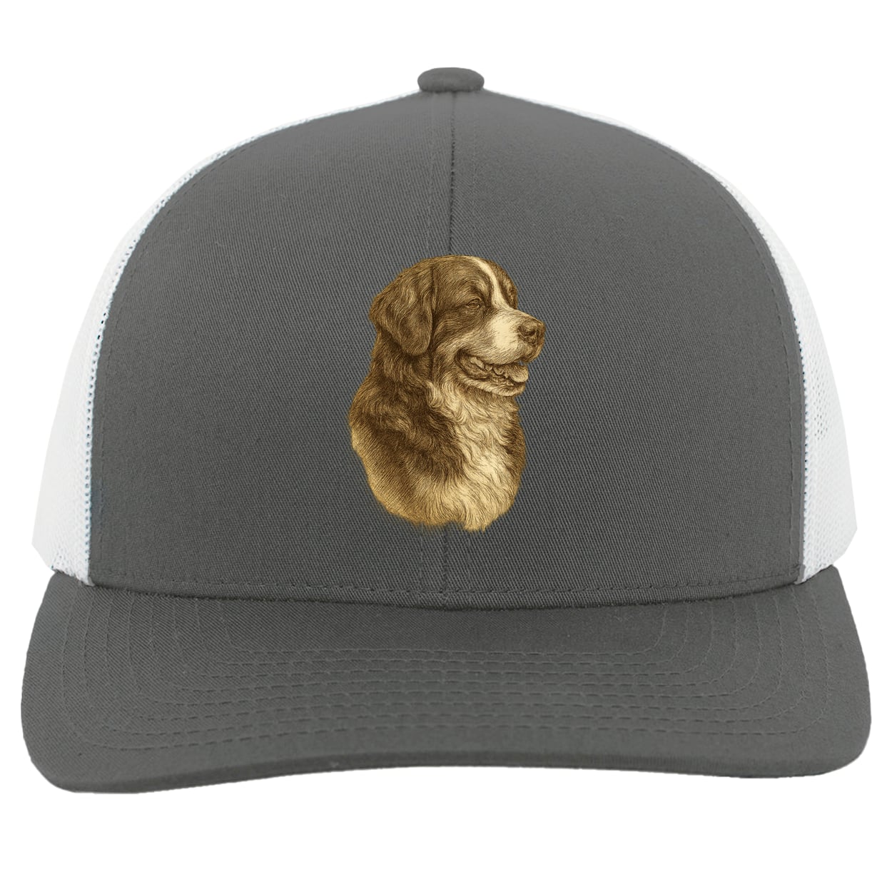 104C Trucker Snap Back - Graphite/White