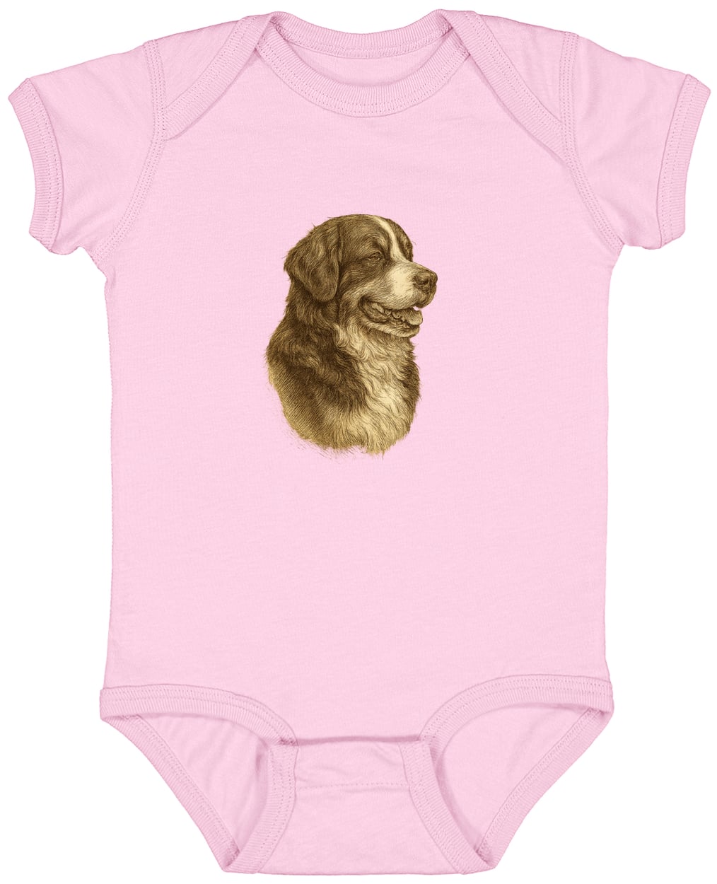 4424 Infant Fine Jersey Bodysuit - Pink