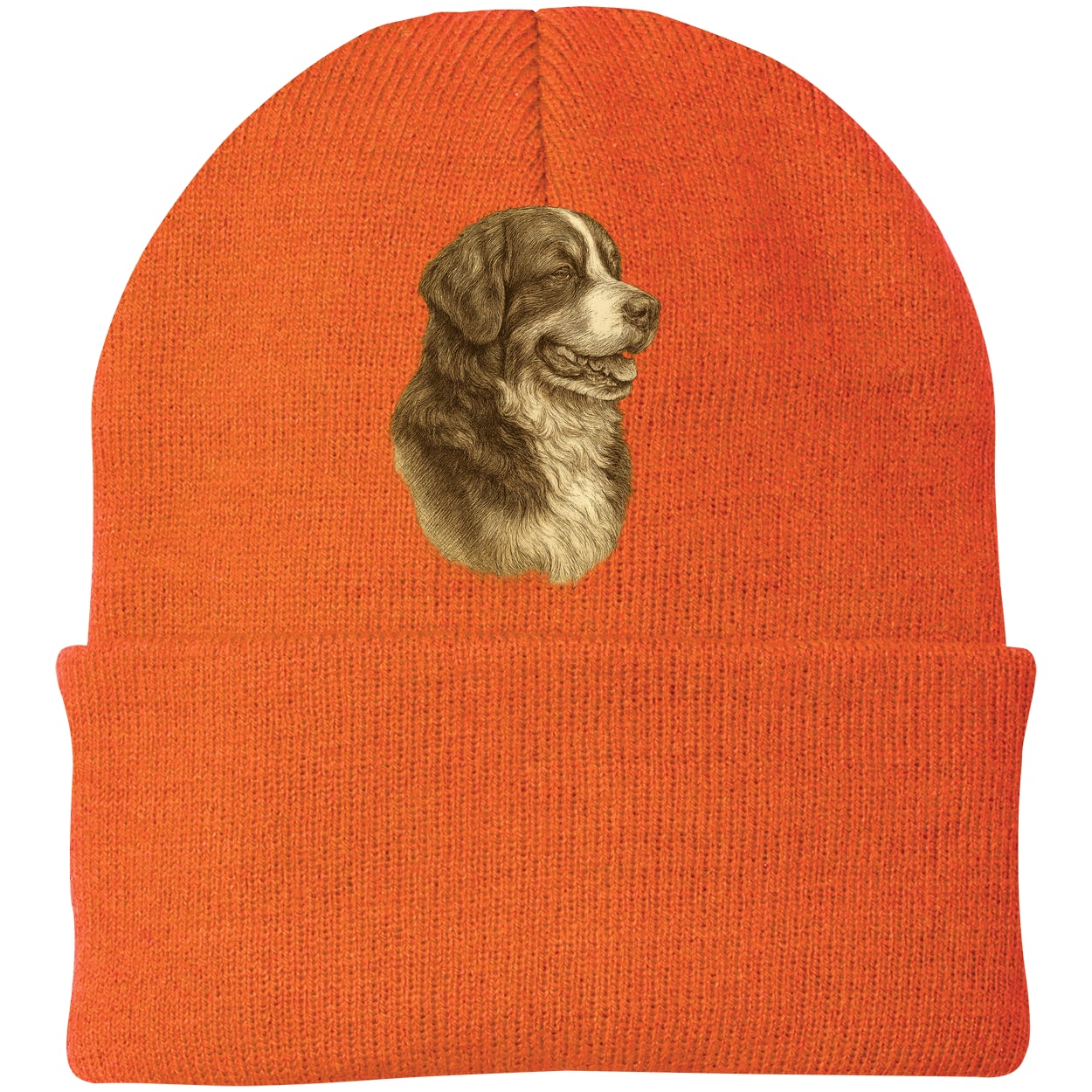 CP90 Port & Company Knit Beanie - Neon Orange