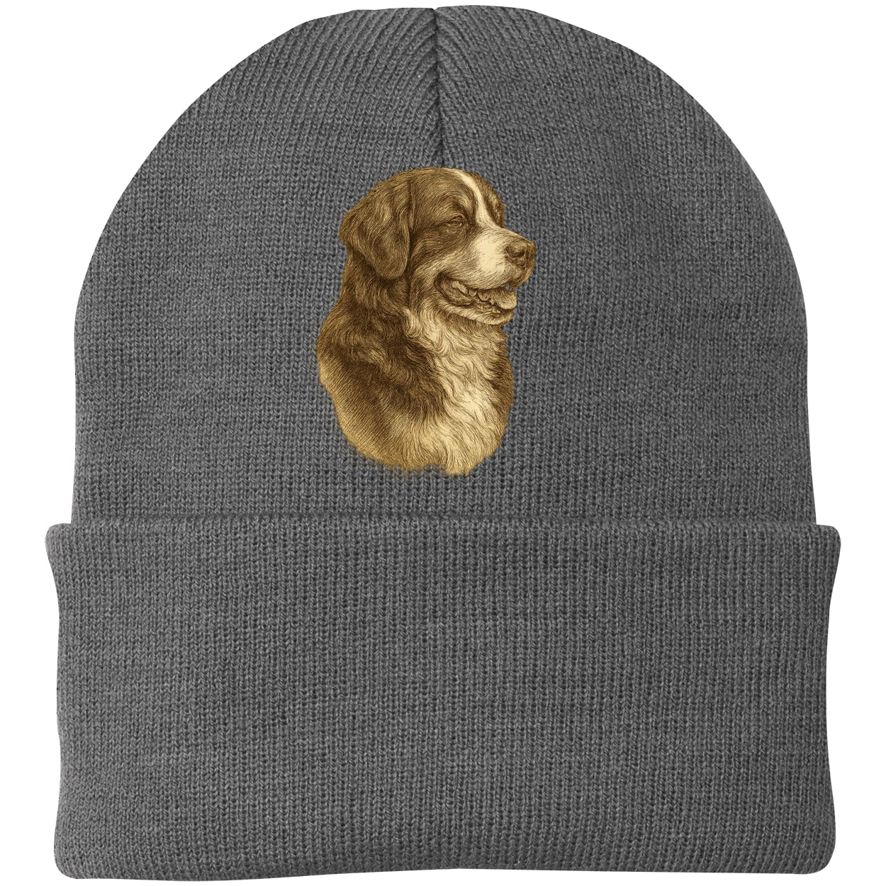 CP90 Port & Company Knit Beanie - Athletic Oxford