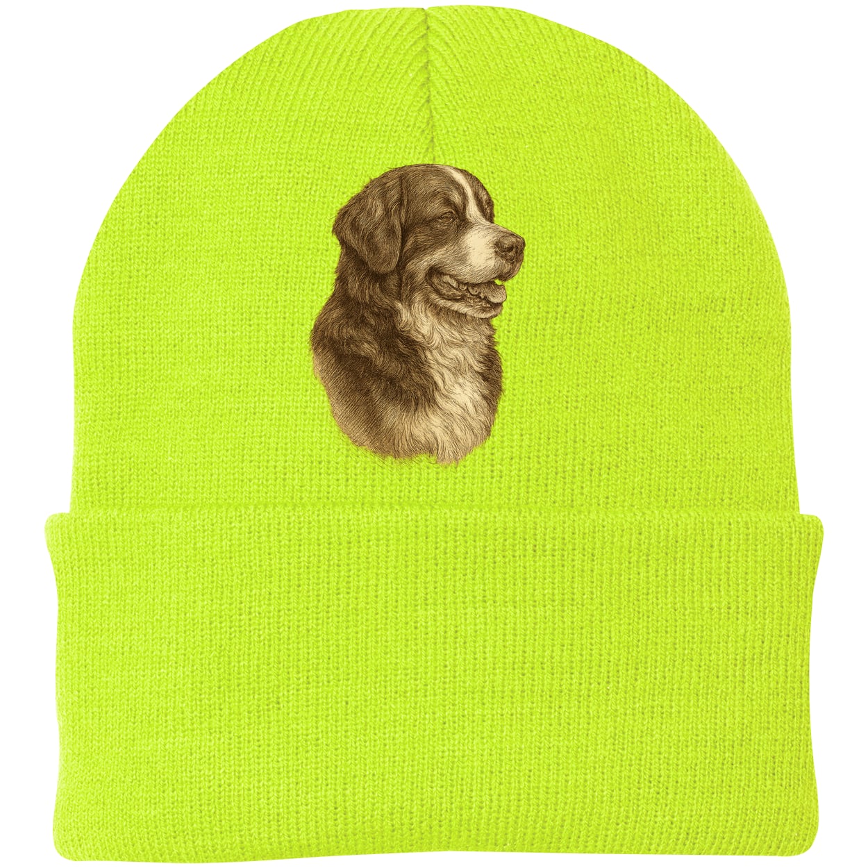 CP90 Port & Company Knit Beanie - Neon Yellow