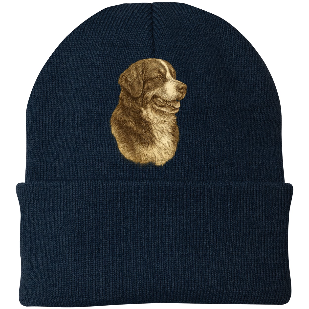 CP90 Port & Company Knit Beanie - Navy