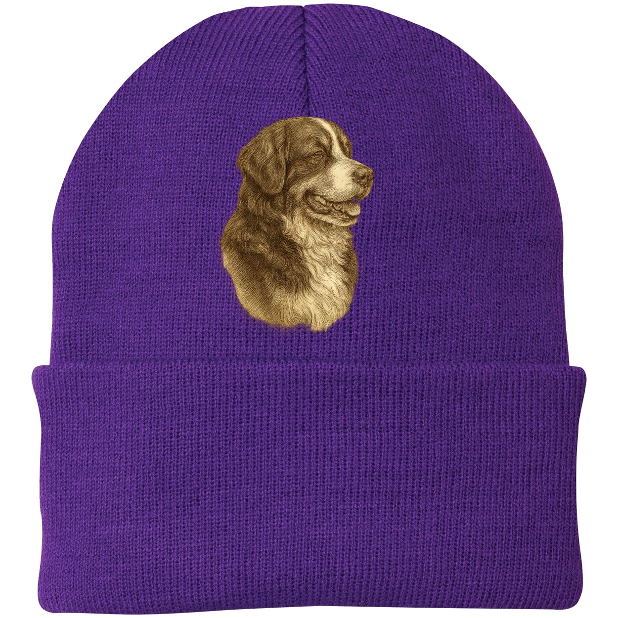CP90 Port & Company Knit Beanie - Athletic Purple