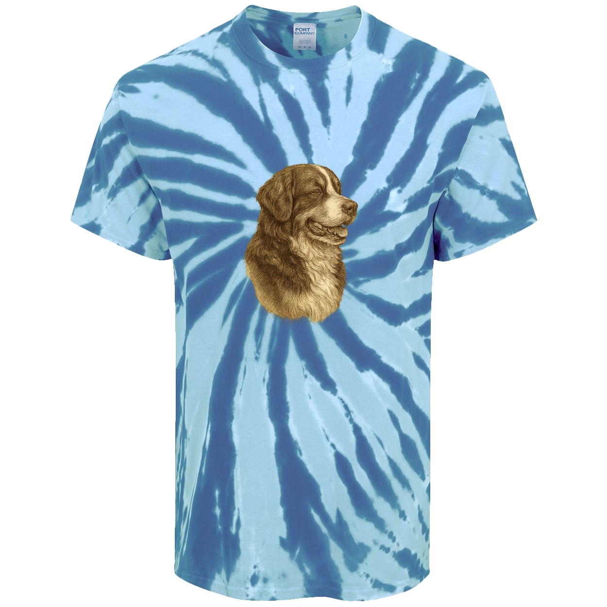 PC147 Port & Company Tie-Dye Tee - Royal