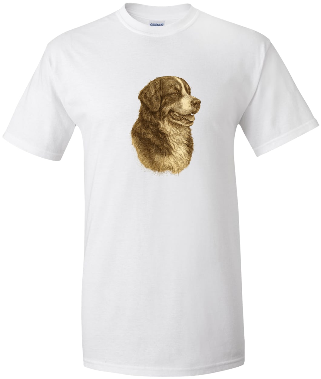 G200T Gildan Mens Tall Ultra Cotton Tee - White