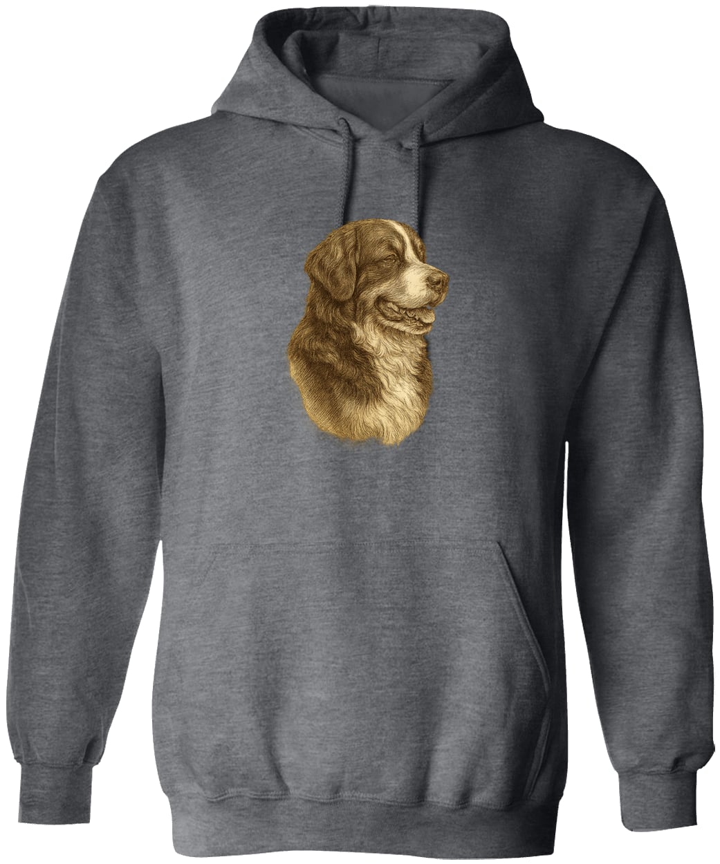 G185 Gildan Pullover Hoodie - Dark Heather