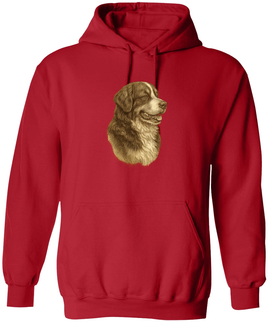 G185 Gildan Pullover Hoodie - Red