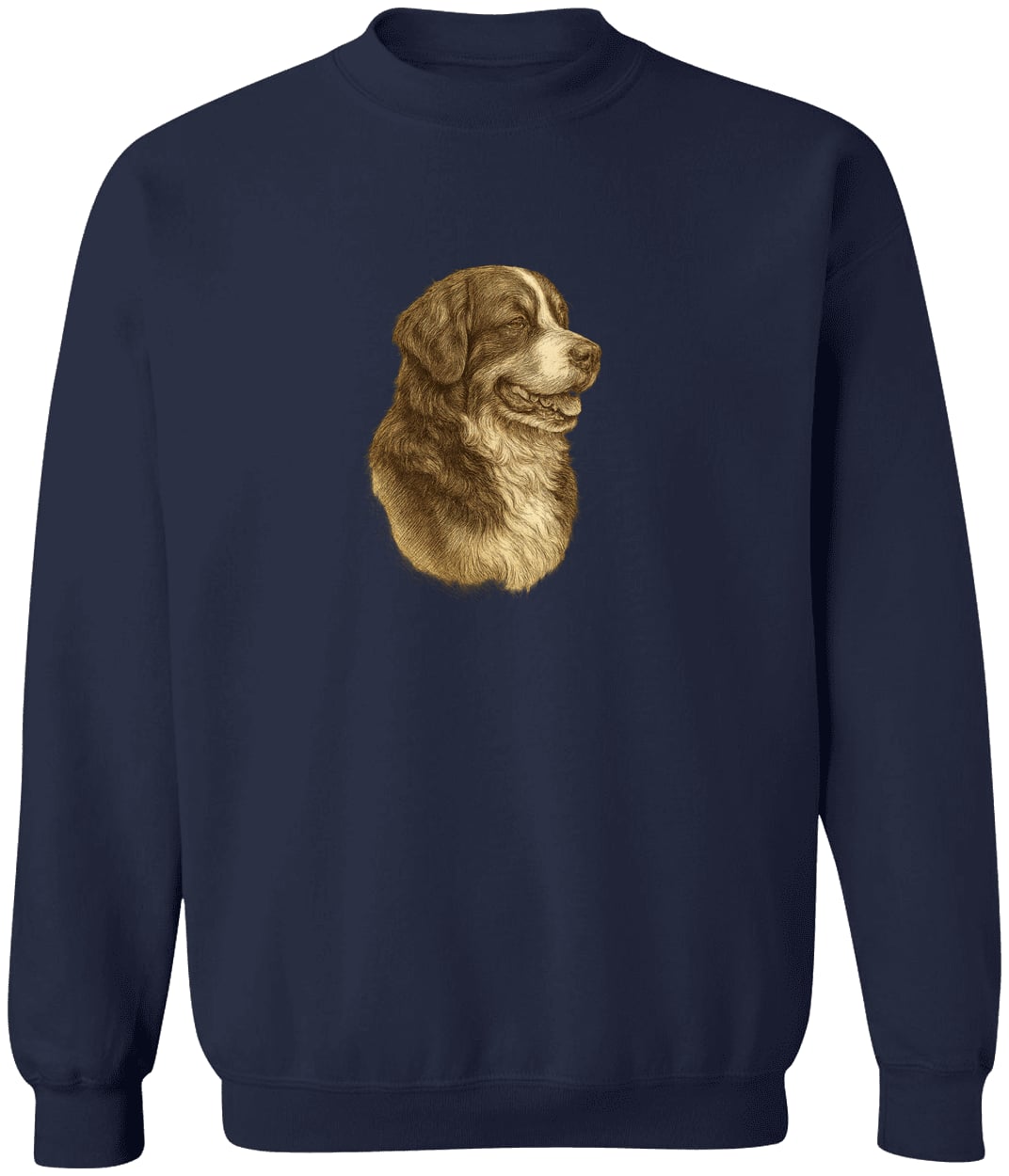 G180 Gildan Crewneck Pullover Sweatshirt - Navy
