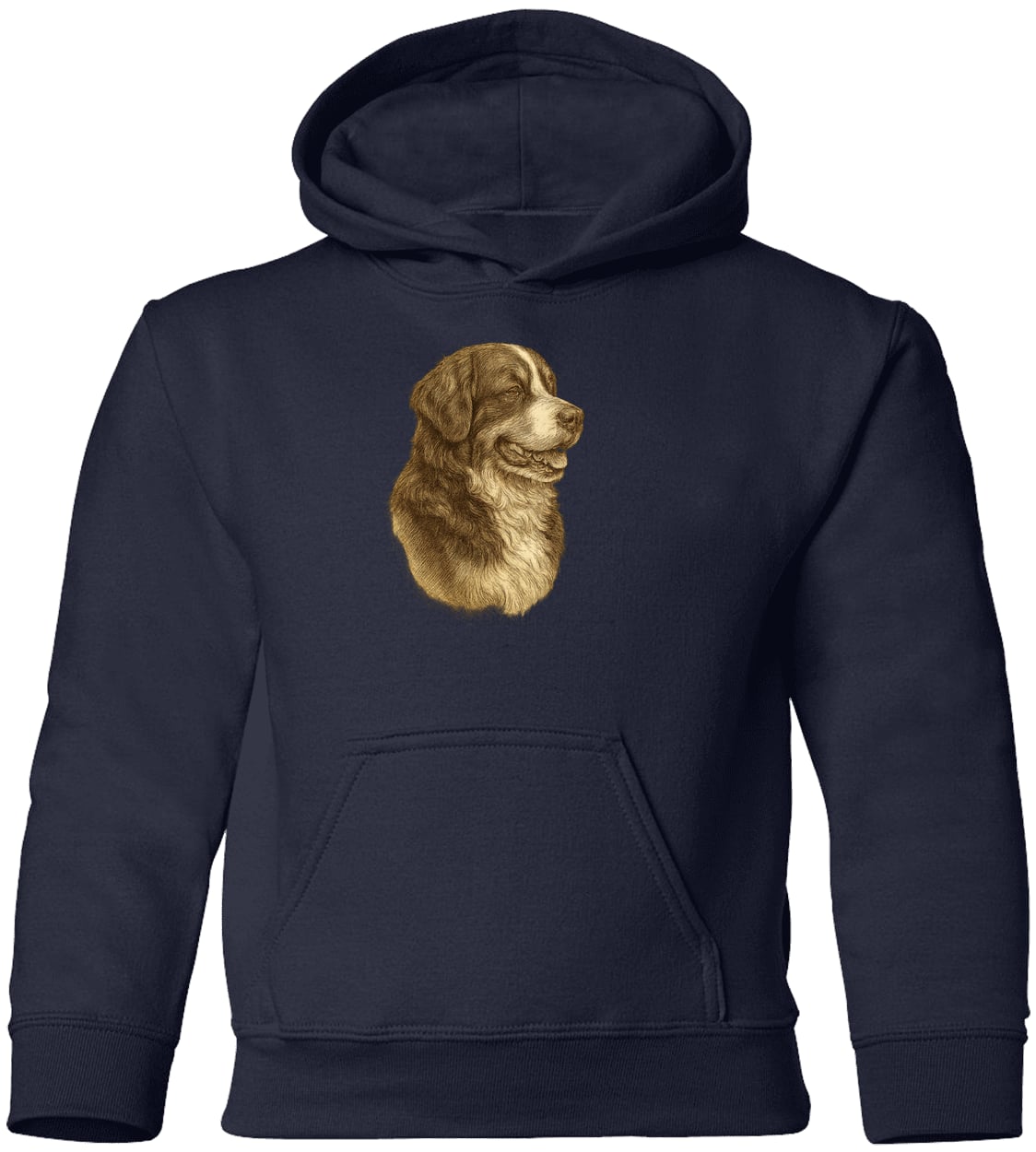 G185B Gildan Youth Pullover Hoodie - Navy