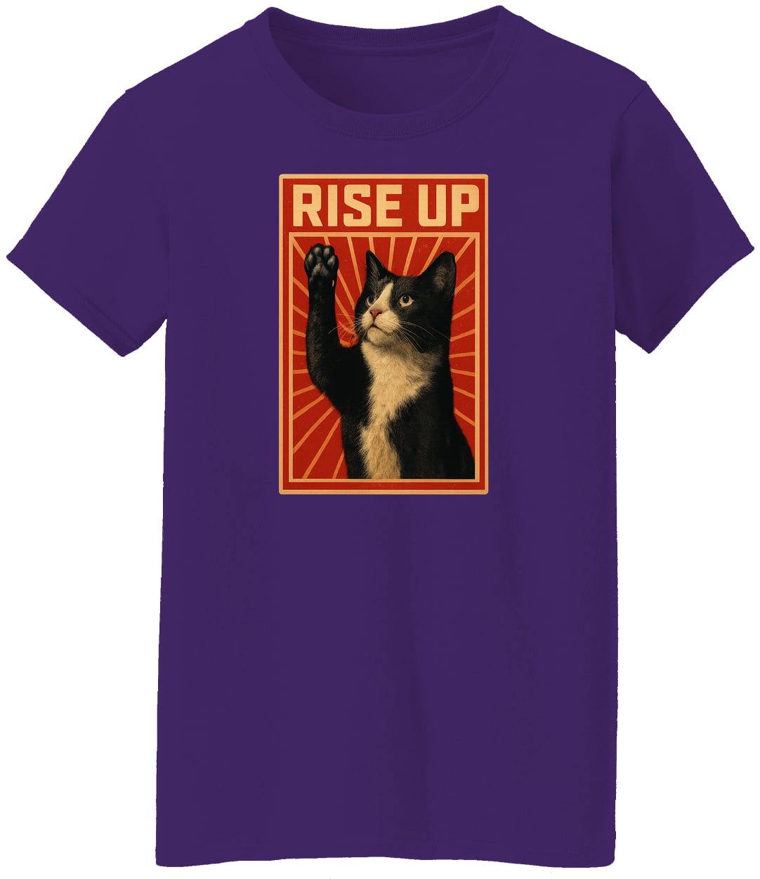 G500L Ladies' 5.3 oz. T-Shirt - Purple