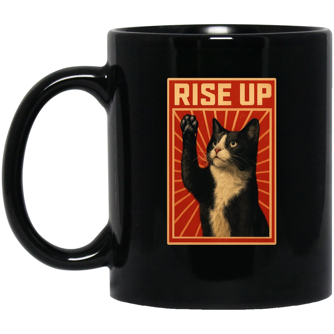 BM11OZ 11oz Black Mug Design Preview