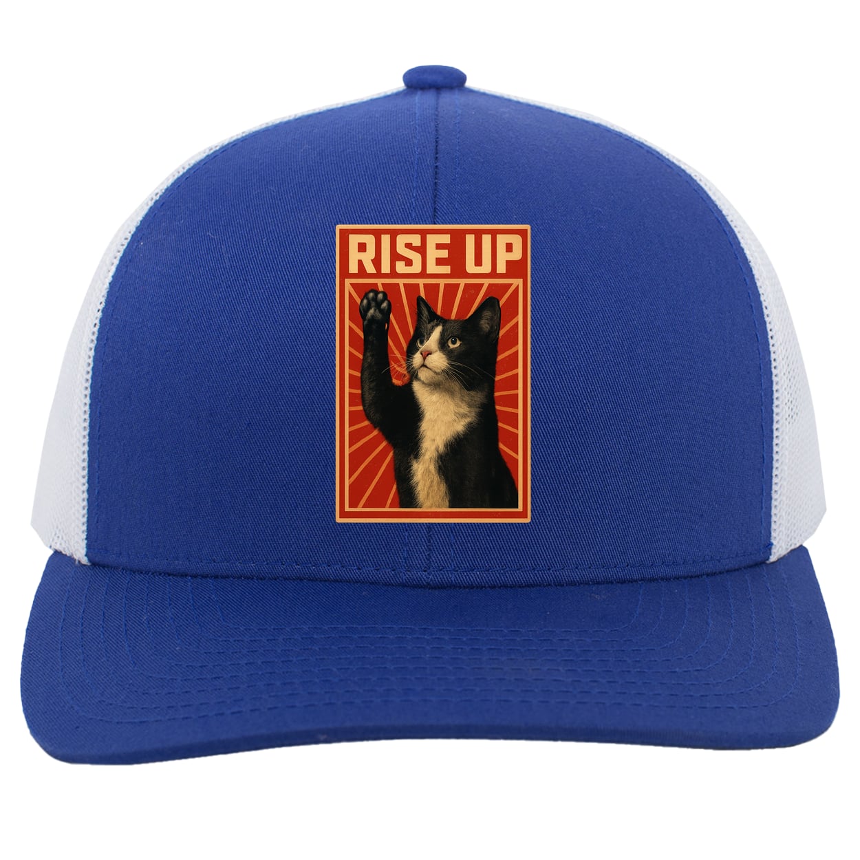 104C Trucker Snap Back - Royal/White
