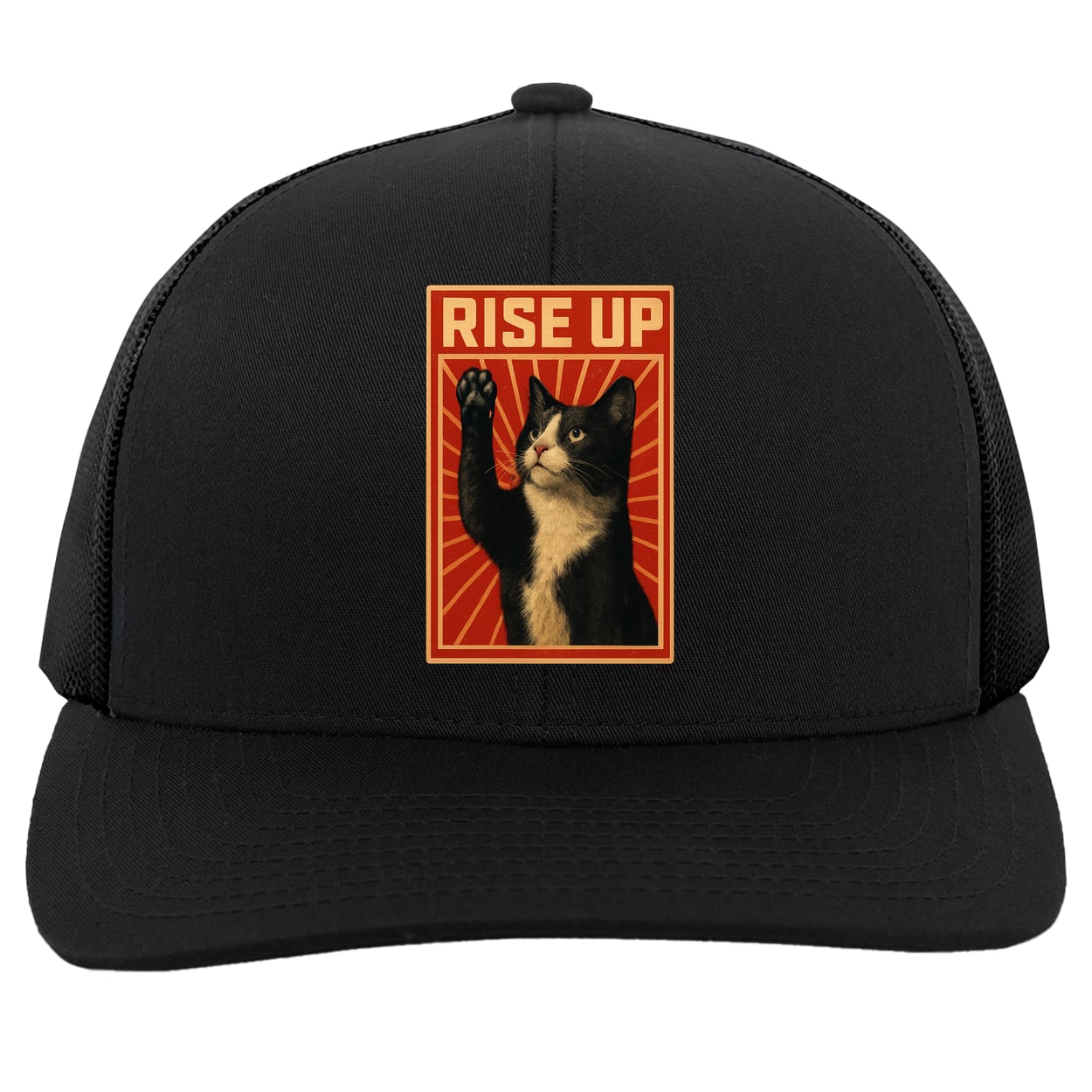 104C Trucker Snap Back - Black