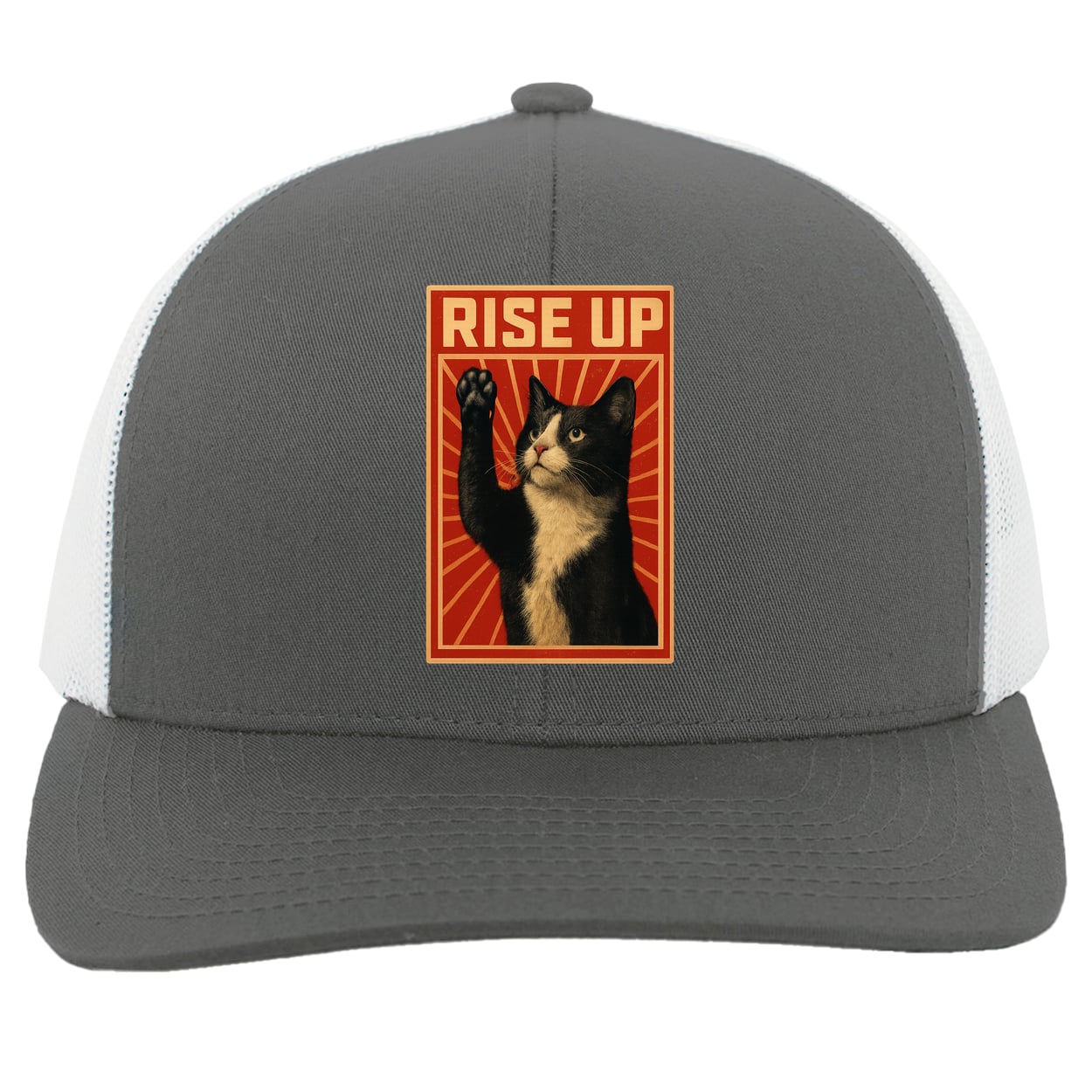 104C Trucker Snap Back - Graphite/White